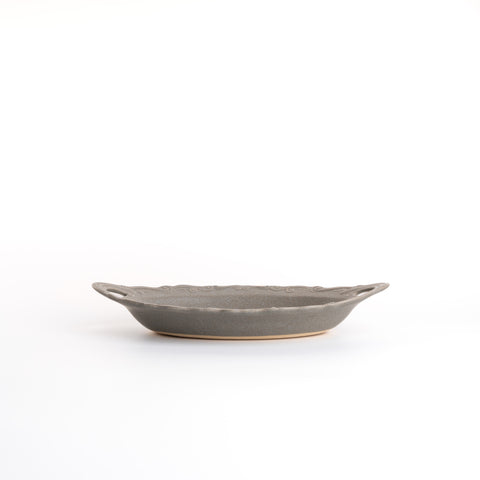 Greige Western Style Plate