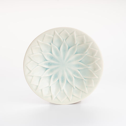 Uki-Hana Flower Round Plate