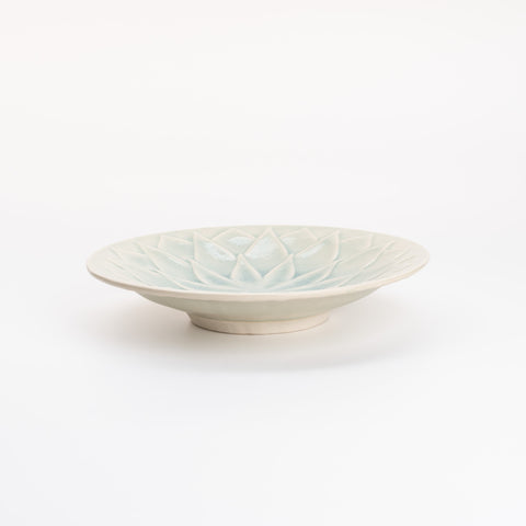 Uki-Hana Flower Round Plate