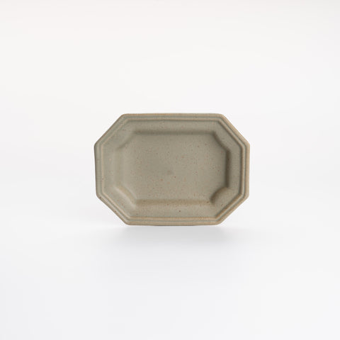 Olive Green Octagonal Dish