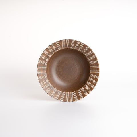 Shabby-Chic 7" Soup Bowl - Brown