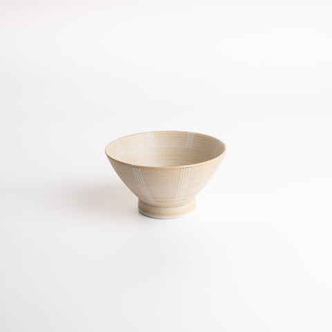 Shabby-Chic Rice Bowl - Beige