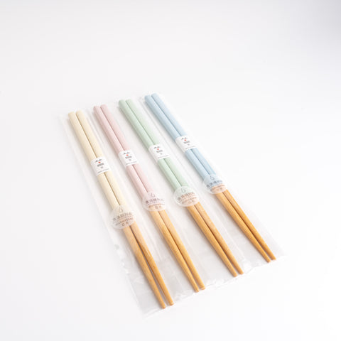 Pale Tone Chopsticks 4 Pieces Set