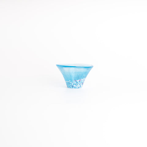 Toyo-Sasaki Sakura Mt.Fuji Sake Cup - Blue