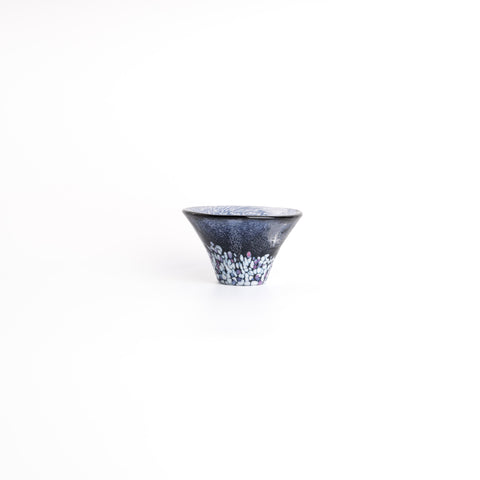 Toyo-Sasaki Sakura Mt.Fuji Sake Cup - Midnight Blue