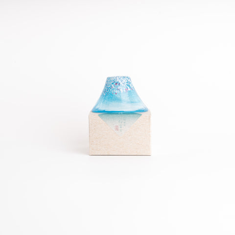 Toyo-Sasaki Sakura Mt.Fuji Sake Cup - Blue