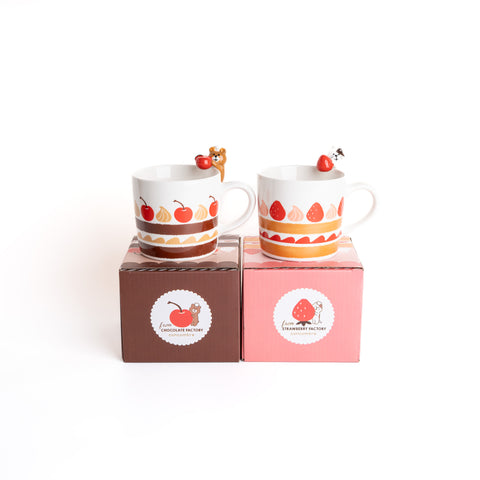 Concombre Cake Mug - Strawberry