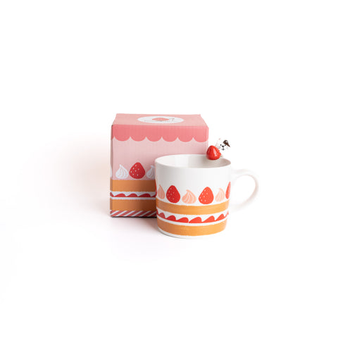 Concombre Cake Mug - Strawberry