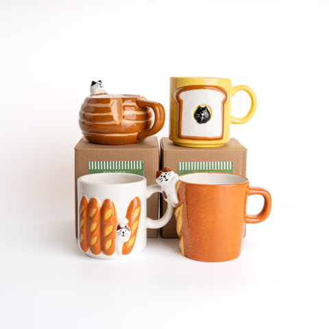 Concombre Cat Bakery Mug - Campagne