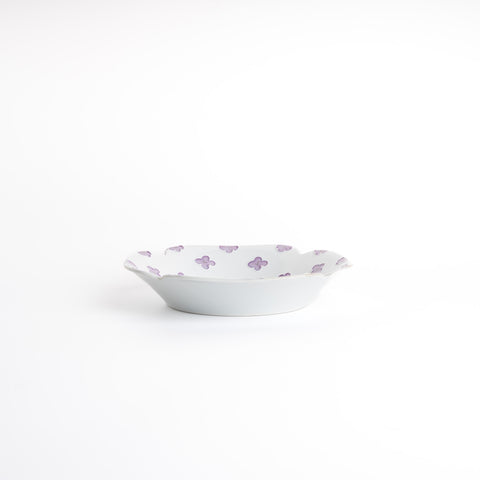 Arita Ware Purple Flower Plate