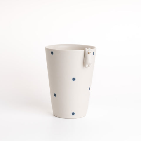 Tobe Ware Bear Tall Mug - Blue