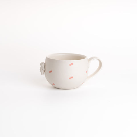 Tobe Ware Bear Round Mug - Red