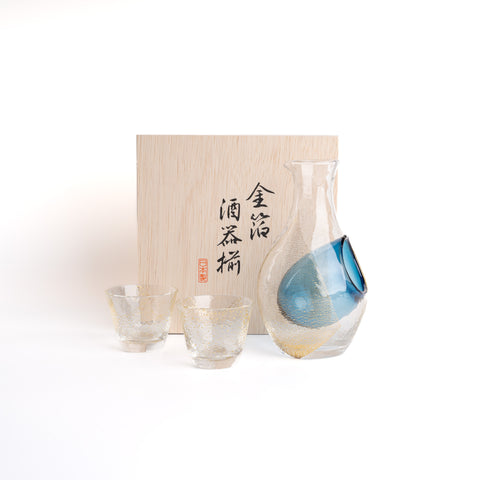 Toyo-Sasaki Sake Gift Set - Gold Foil