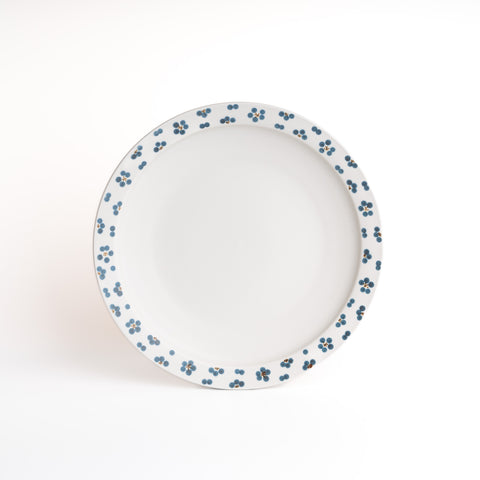 Tobe Ware Plum Blossom Large Plate - Blue