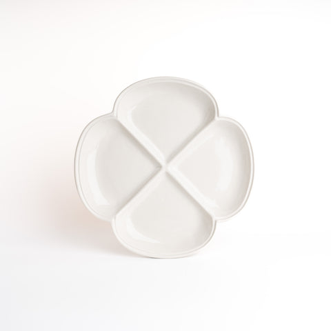 White Clover Plate