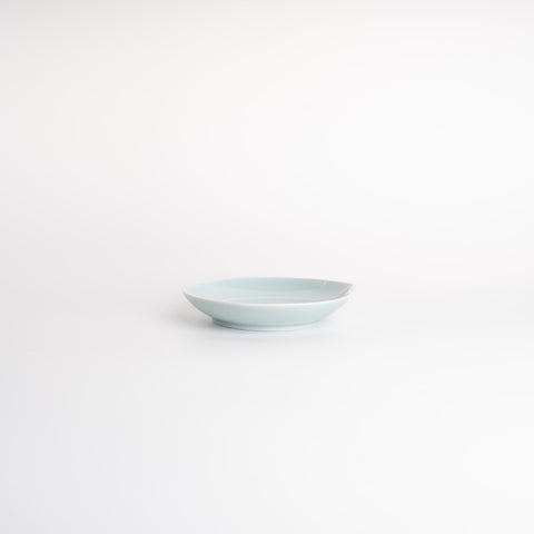 Hakusan Hitoe Small Plate - Blue