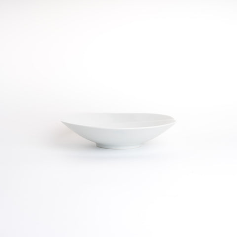 Hakusan Shallow Plate Medium -  White