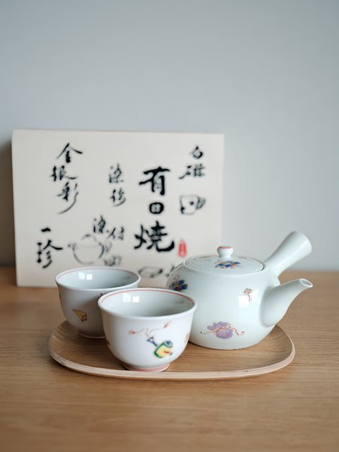 Arita Ware Lucky Tea Ware Set