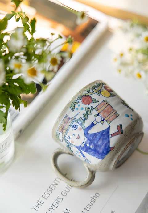 Anando Hand Painted Mug