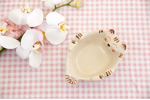 Arita Ware Cat Bowl