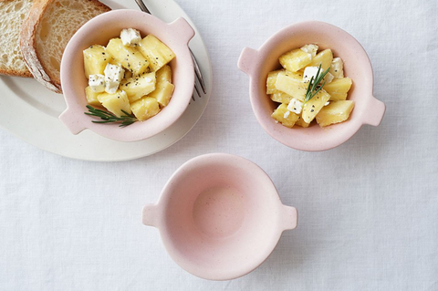 Pink Side Dish Bowl