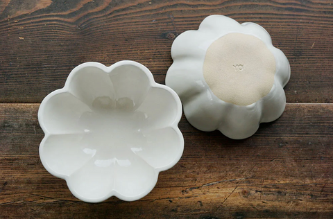 White Flower Bowl