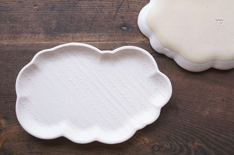 Stitched Cloud Plate