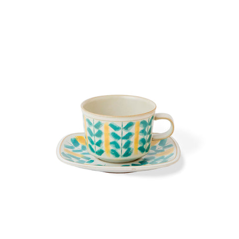 Fajans Serie Cup & Saucer Set